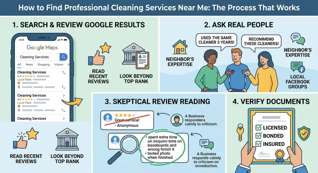Professional Cleaning Services Near Me How to Find the Best