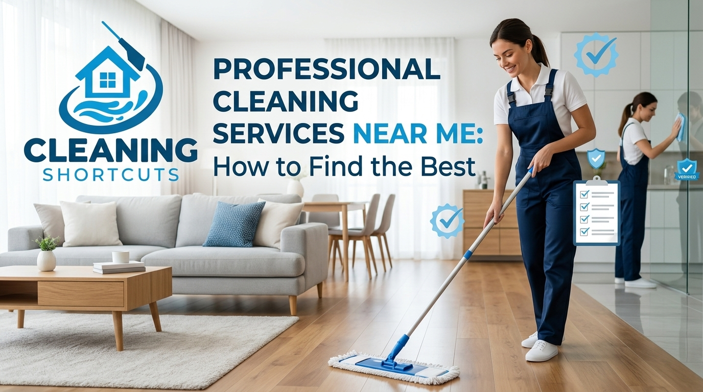 Professional Cleaning Services Near Me How to Find the Best