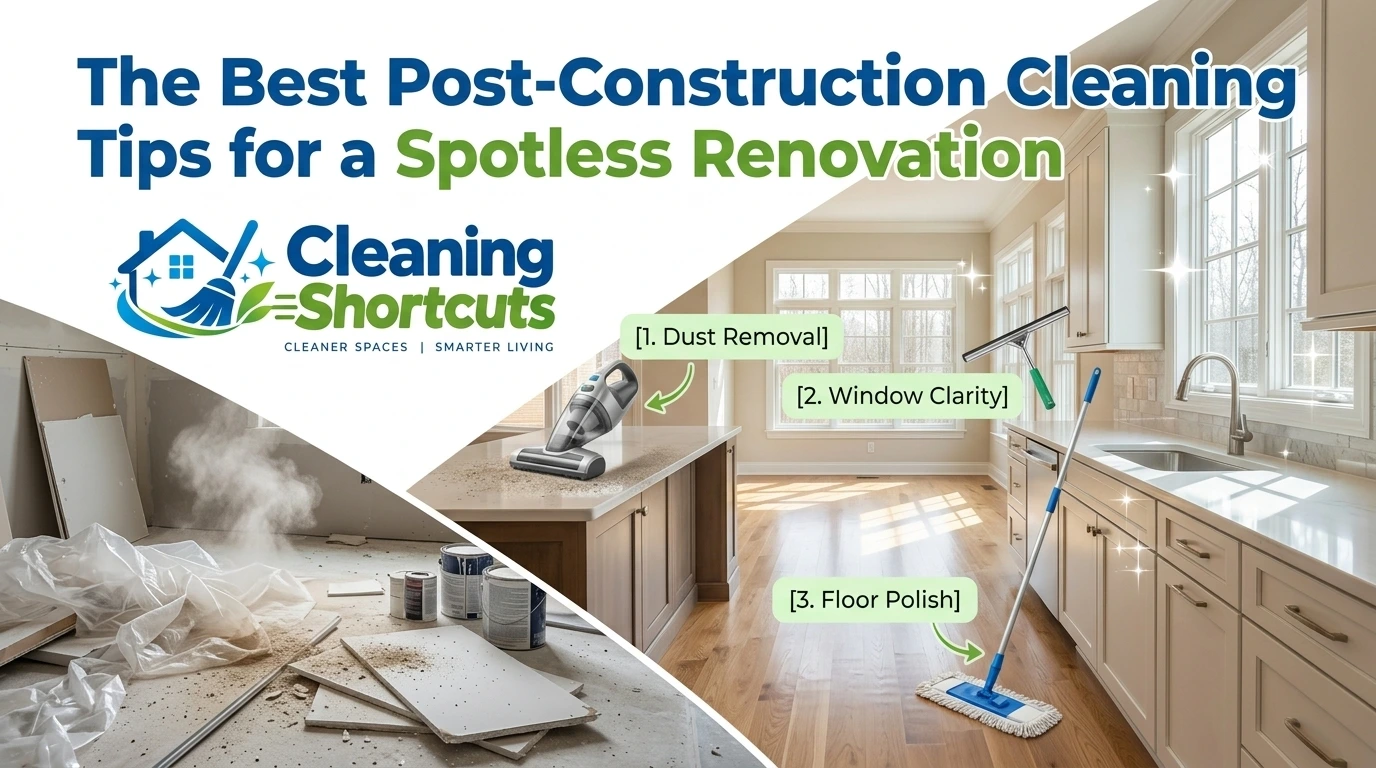 The Best Post-Construction Cleaning Tips for a Spotless Renovation